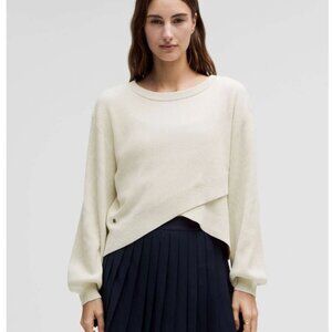 Lululemon Reversible Crossover Sweater